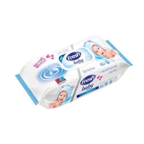 FRESH BABY szenzitív törlőkendők babáknak 72 db
