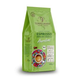 TEMPELMANN Aurelias espresso Bio szemes kávé 1kg