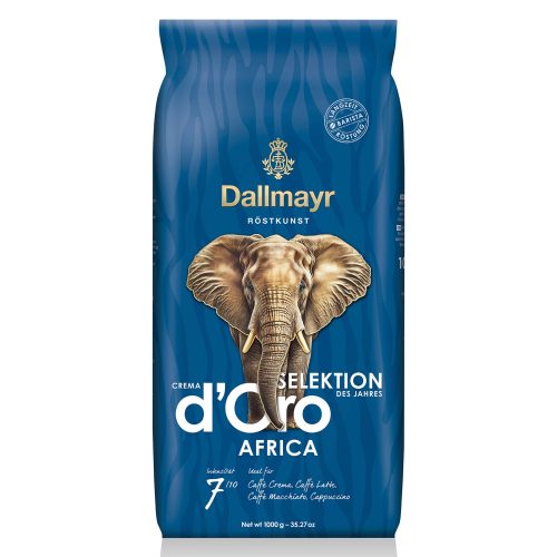 DALLMAYR Crema D'Oro Africa szemes kávé 1 KG