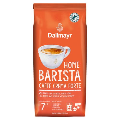 DALLMAYR Barista Home Caffé Crema Forte szemes kávé 1 KG