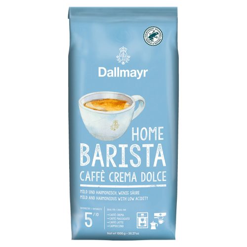 DALLMAYR Barista Home Caffé Crema Dolce szemes kávé 1 KG