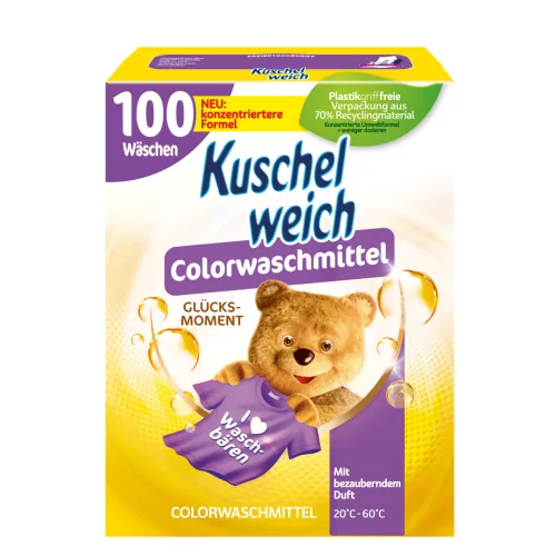 KUSCHELWEICH Glücksmoment mosópor színes ruhákhoz 5,5kg, 100 mosás