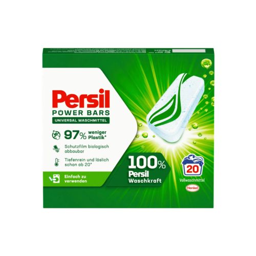 PERSIL Power Bars Univerzális Mosótabletta, 20 db-os  590 G