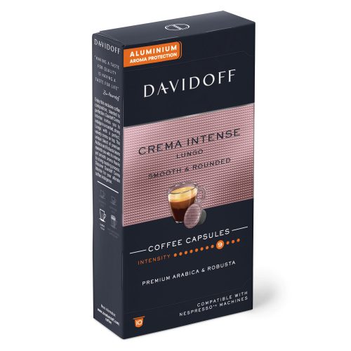 DAVIDOFF Crema Intense Lungo kávékapszulák 10db
