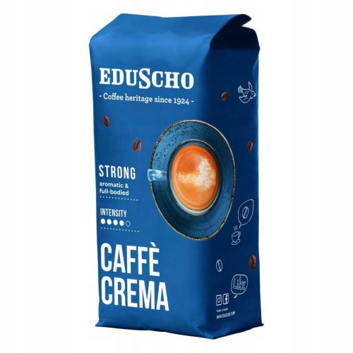 EDUSCHO Caffé Crema Strong szemes kávé 1kg