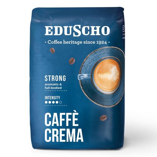 EDUSCHO Caffé Crema Strong szemes kávé 500g
