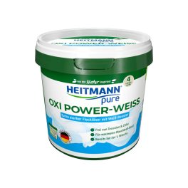   HEITMANN aktív oxigénes folteltávolító mosópor fehér ruhákhoz 500 g