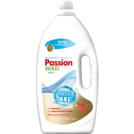 PASSION GOLD mosógél fehér ruhákhoz 4 L