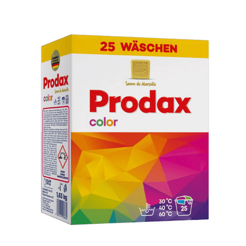 PRODAX mosópor színes ruhákhoz 1,63 KG