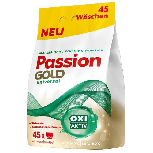 PASSION GOLD mosópor univerzális 2,7 kg