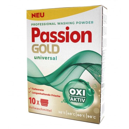 PASSION GOLD mosópor univerzális 600 g