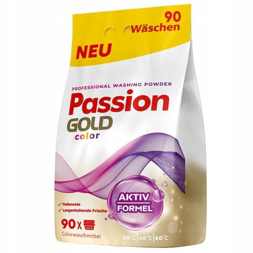 PASSION GOLD mosópor színes ruhákhoz 5,4 kg