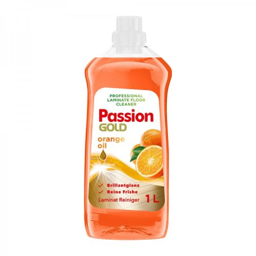 PASSION GOLD laminált padlótisztító narancsolajjal 1 L