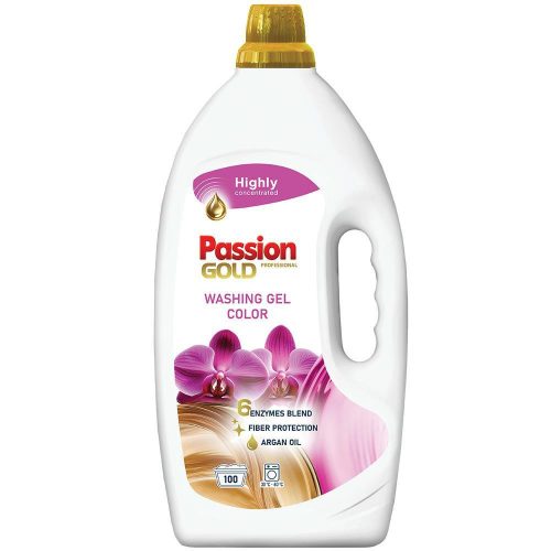 PASSION GOLD mosógél színes ruhákhoz - argán olajjal 4 L 