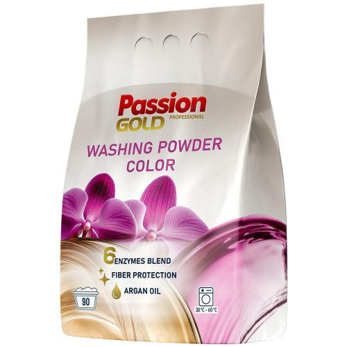 PASSION GOLD mosópor színes ruhákhoz Argan Olaj 5,4 kg