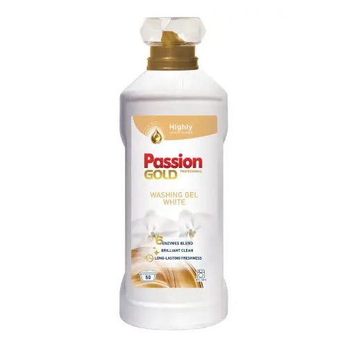 PASSION GOLD mosógél fehér ruhákhoz 2 L Limited