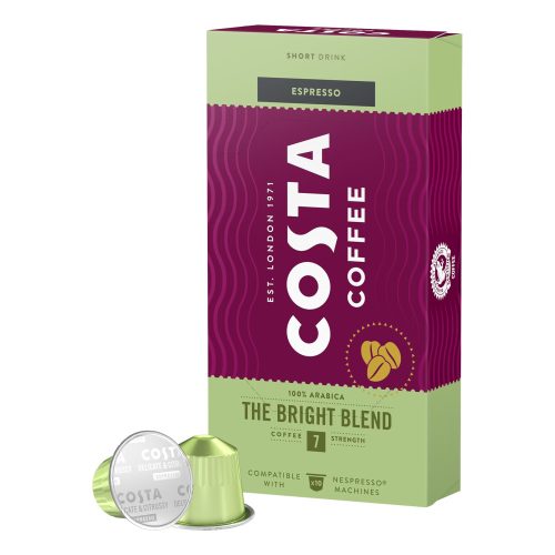 COSTA Bright Blend Espresso kávékapszulák 10db