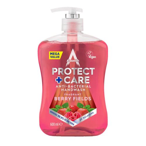 ASTONISH antibakteriális folyékony szappan erdei gyümölcs illat 650 ml