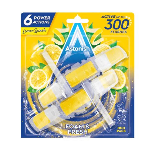 ASTONISH WC illatosító citrom illat 2 db-os