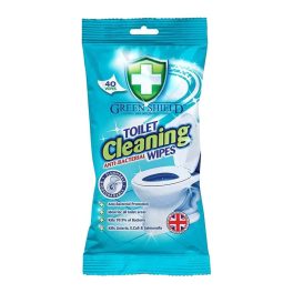 GREEN SHIELD tisztítókendő WC-hez 40 db-os