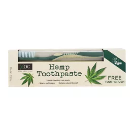 XOC fogkrém kenderrel és fogkefe 100 ML