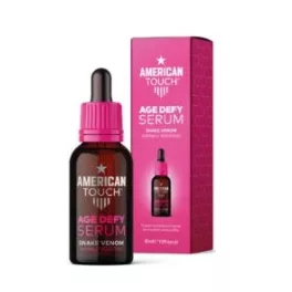   AMERICAN TOUCH AGE DEFY Kígyóméreg szérum arcra 30 ML -VEGÁN