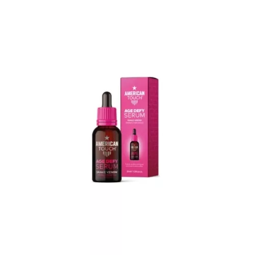 AMERICAN TOUCH AGE DEFY Kígyóméreg szérum arcra 30 ML -VEGÁN