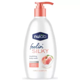 Nulab tusfürdő Barack és Fehér tea 750ml
