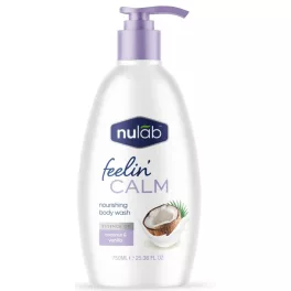 Nulab (CALM)  tusfürdő kókusz és vanília 750ml