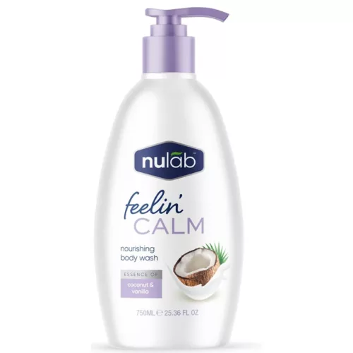 Nulab (CALM)  tusfürdő kókusz és vanília 750ml