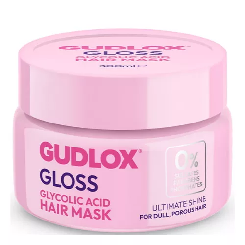 Gudlox Glikolsavas fényességet adó maszk hajra 300ml