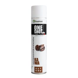   FRESHTEK One Shot magasnyomású légfrissítő-szagtalanító spray kávé illat 600ml