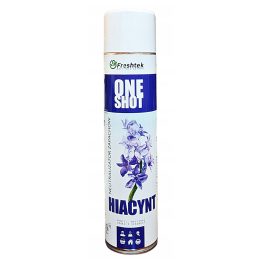   FRESHTEK One Shot magasnyomású légfrissítő-szagtalanító spray jácint illat 600ml