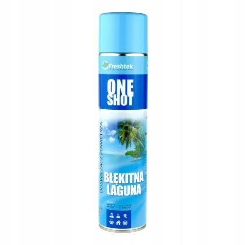 FRESHTEK One Shot magasnyomású légfrissítő-szagtalanító spray óceán illat 600ml