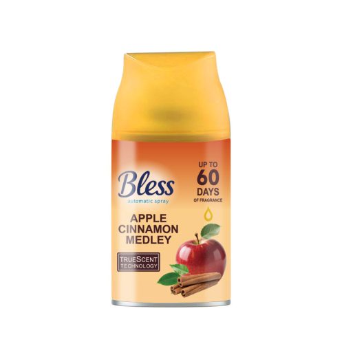BLESS légfrissítő spray utántöltő Apple Cinnamon 250 ml