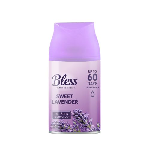 BLESS légfrissítő spray utántöltő Sweet Lavander 250 ml