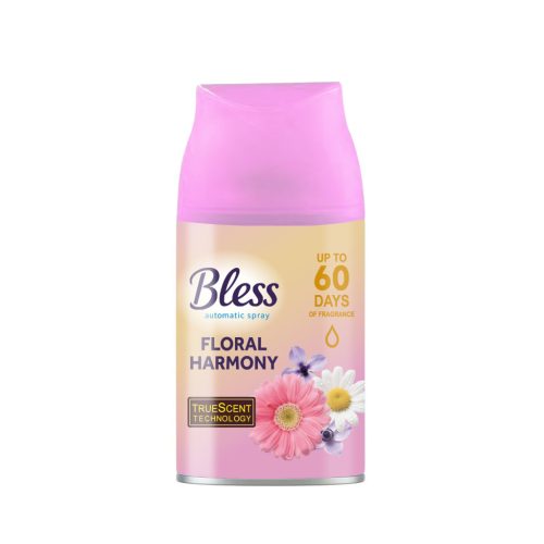 BLESS légfrissítő spray utántöltő Floral Harmony 250 ml
