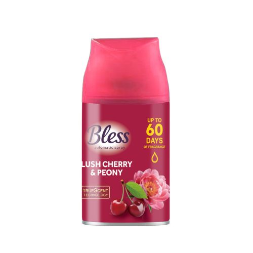 BLESS légfrissítő spray utántöltő Lush Cherry&Peony 250 ml
