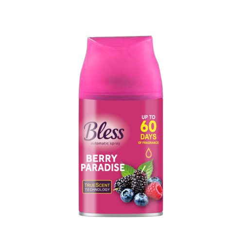 BLESS légfrissítő spray utántöltő Berry Paradise 250 ml