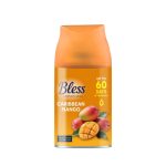 BLESS légfrissítő spray utántöltő Caribbean Mango 250 ml