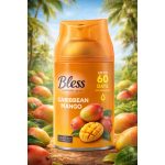 BLESS légfrissítő spray utántöltő Caribbean Mango 250 ml