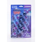 BLISS WC-illatosító-tisztító golyók vízfestős Levendula illat 4x55g / lavender