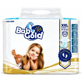   Baby Gold Csecsemőpelenka - XXL Junior 6  35db-os (15-32Kg) 