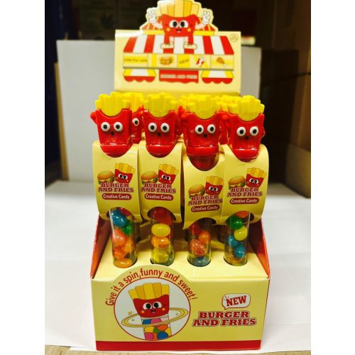 Candy Toys játék cukorkával sültkrumplis Burger