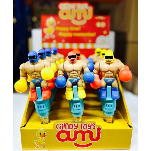 Candy Toys játék cukorkával Boxoló