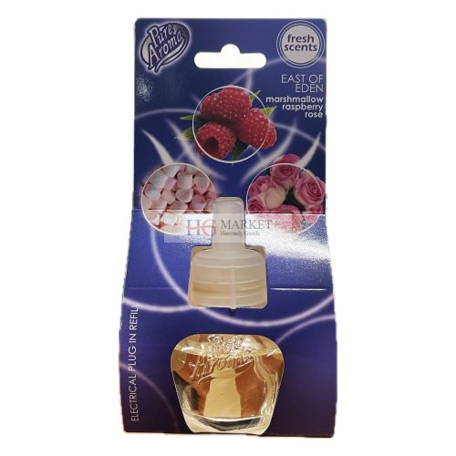 PURE AROMA illatosító utántöltő málna-mályvacukor-rózsa illat 19ml