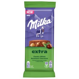 Milka Extra Egészmogyorós Tejcsokoládé 190g