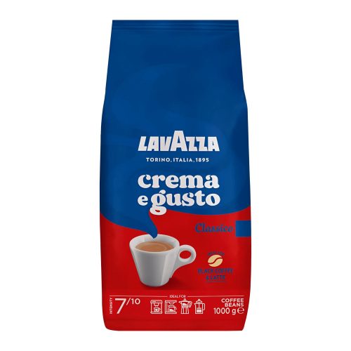 LAVAZZA Crema e Gusto Classico szemes kávé 1kg