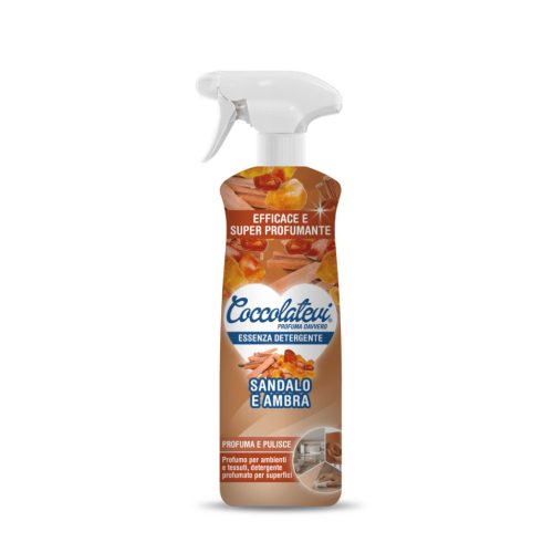 Coccolatevi parfümolajos Univerzális felülettisztító spray Sandalo&Ambra 750 ml