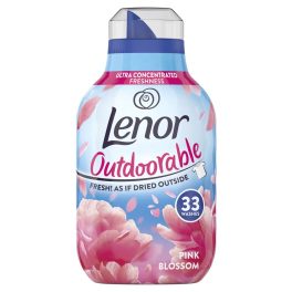 LENOR OUTDOORABLE öblítő rózsaszín virág illat 462 ml